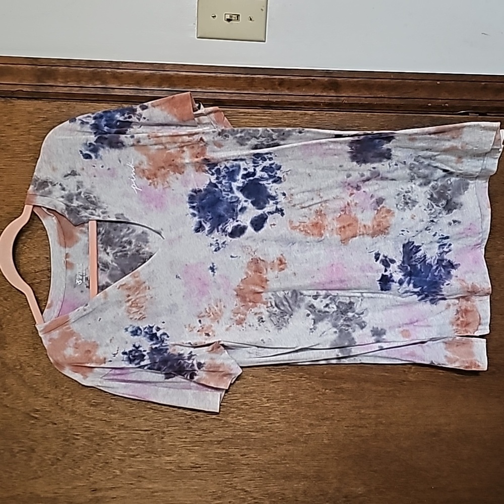 PINK Tye Dye T shirt